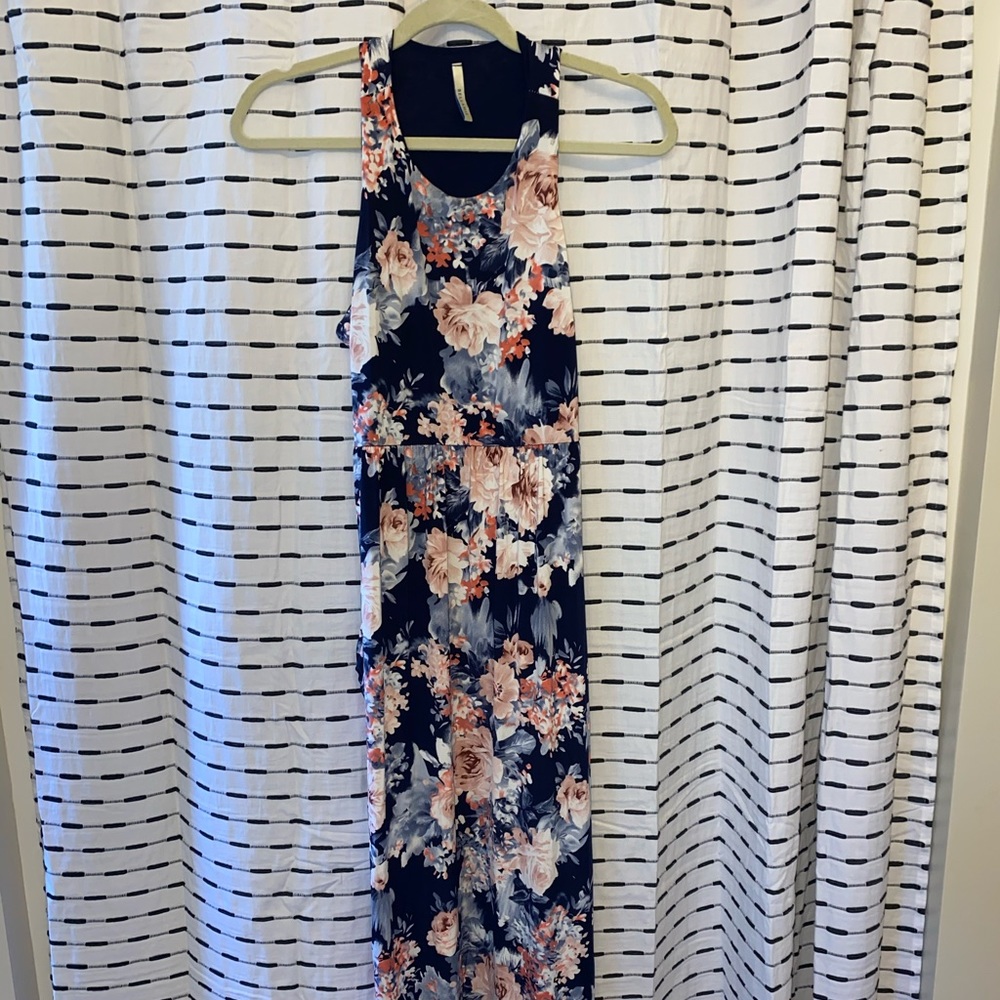Floral maxi dress
